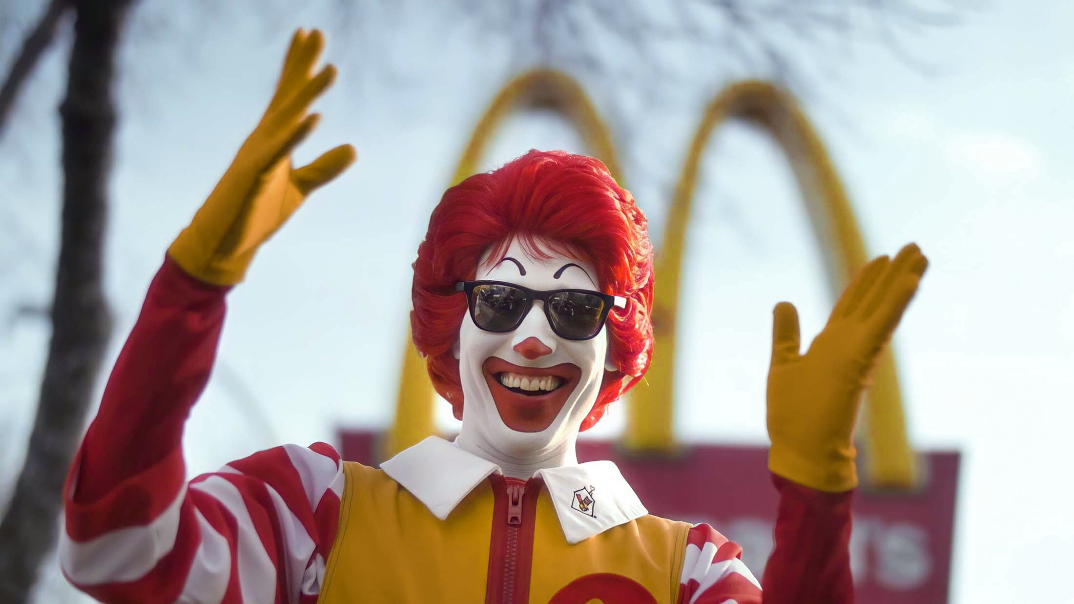 McDonald's corporate event video in Edmonton.